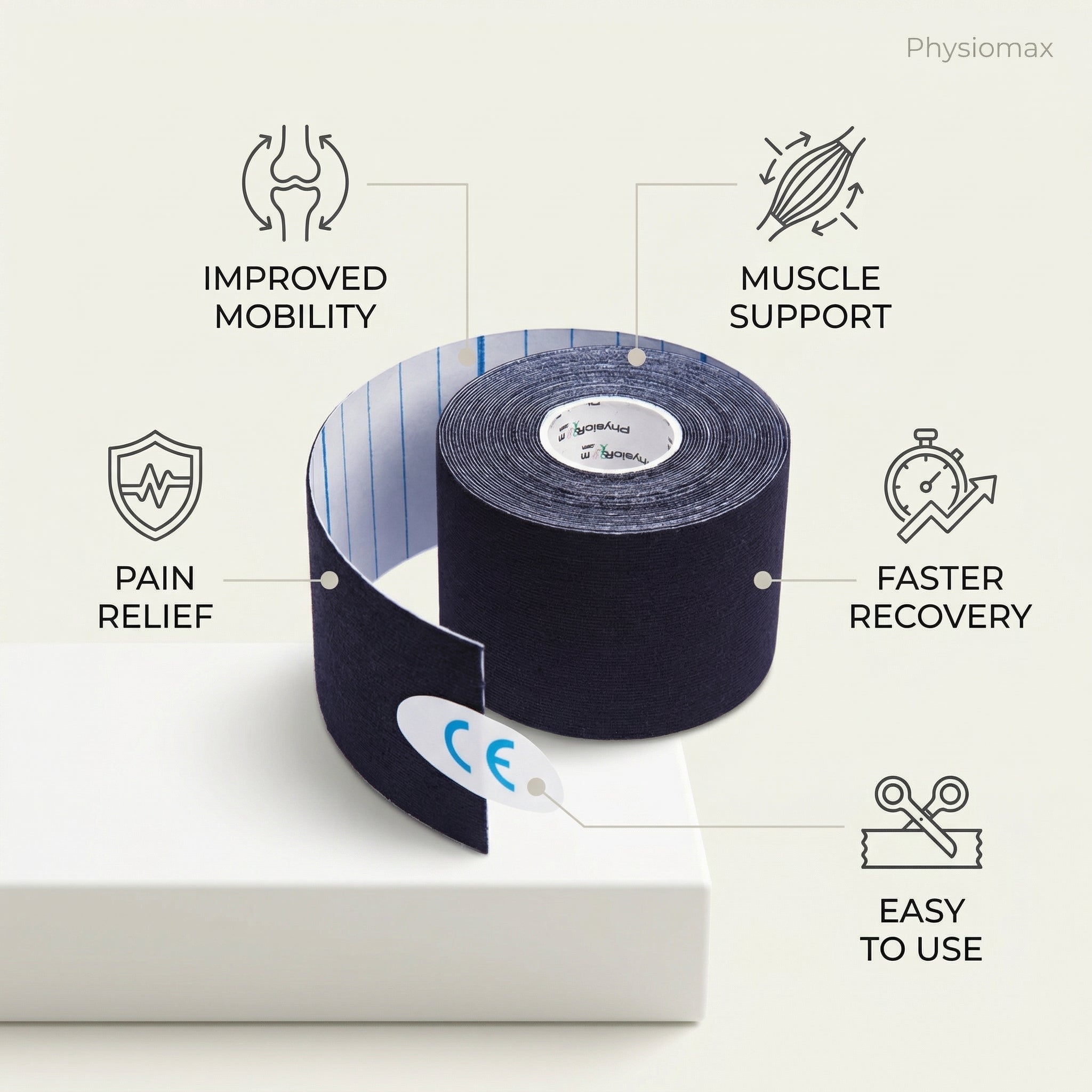 Kinesiology Tape  Move Freely, Recover Faster