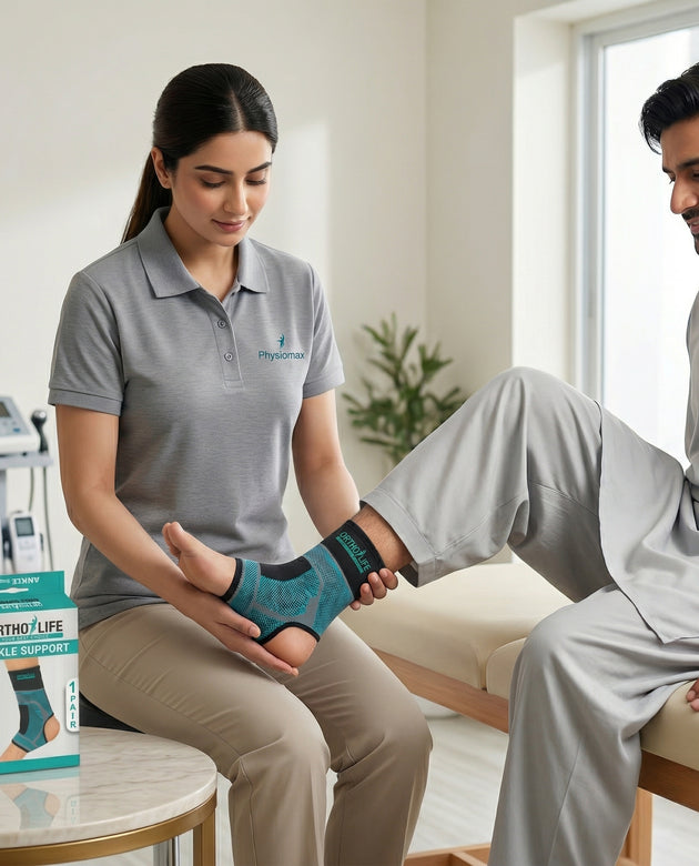 Pressurized Ankle Support Brace – Medical Grade Stabilization