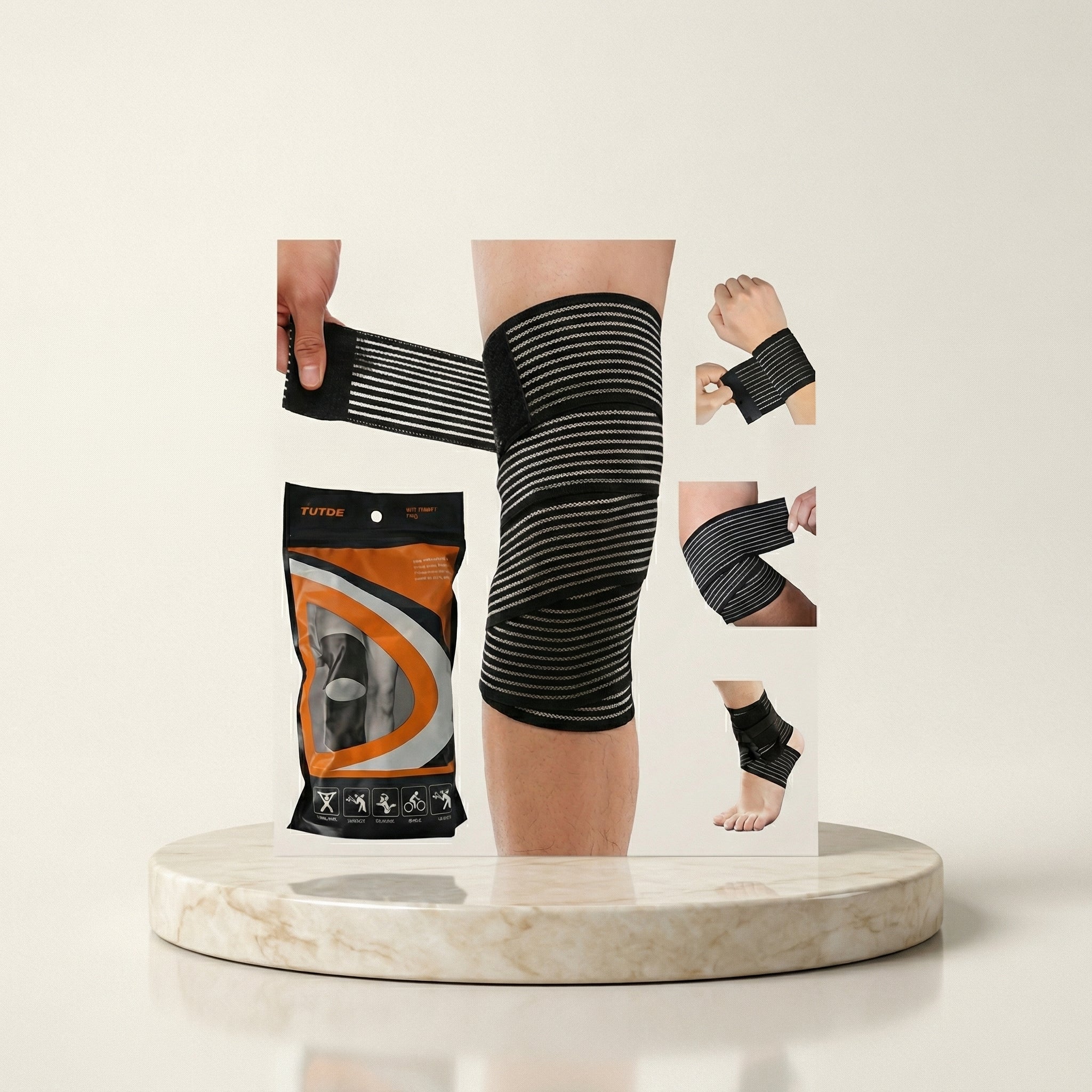 Elastic Compression Bandage Wrap