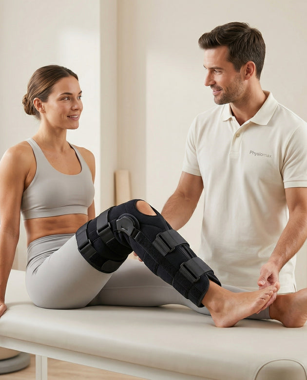 Medical-Grade Knee Immobilizer