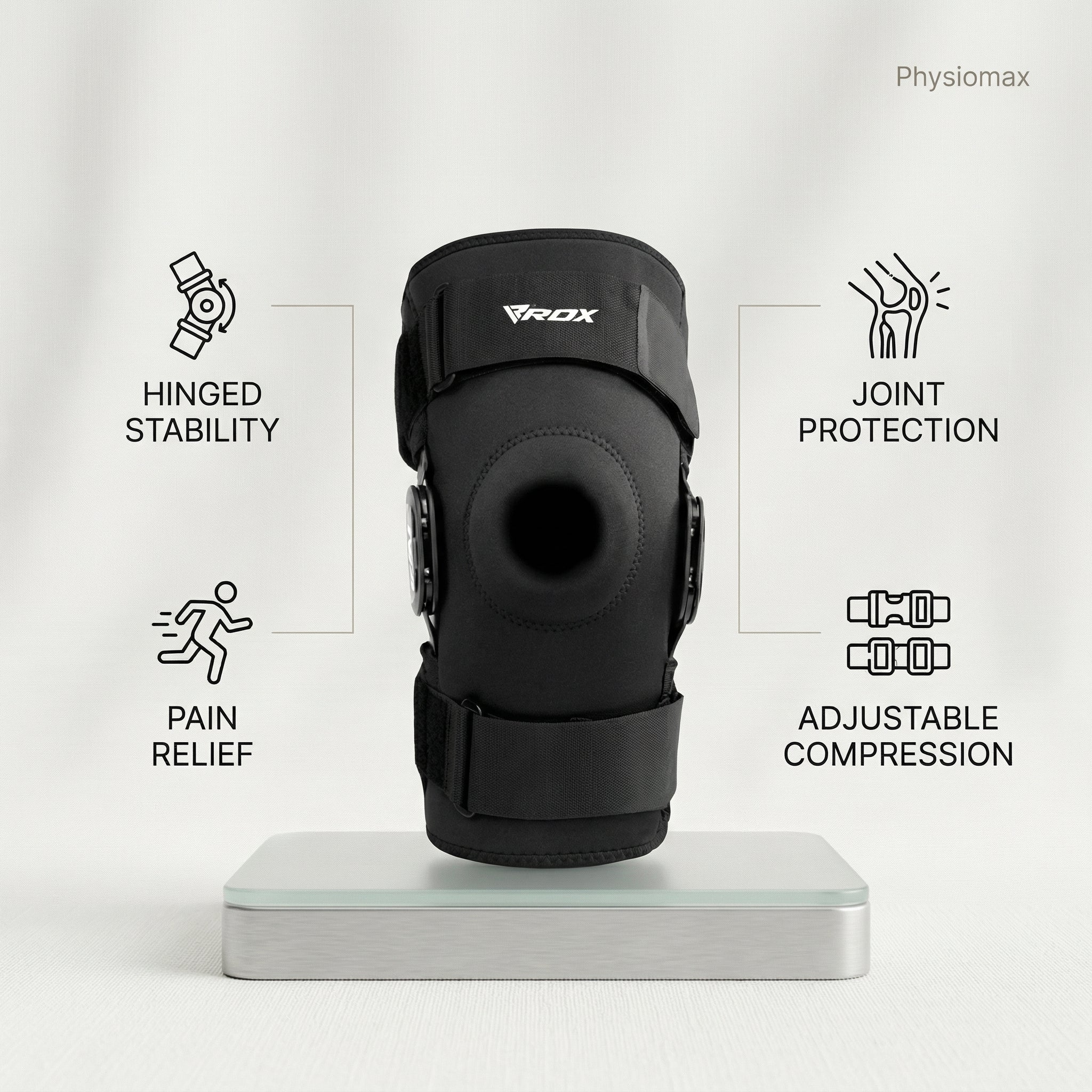 Advanced Open Patella Knee Brace for Support & Relief